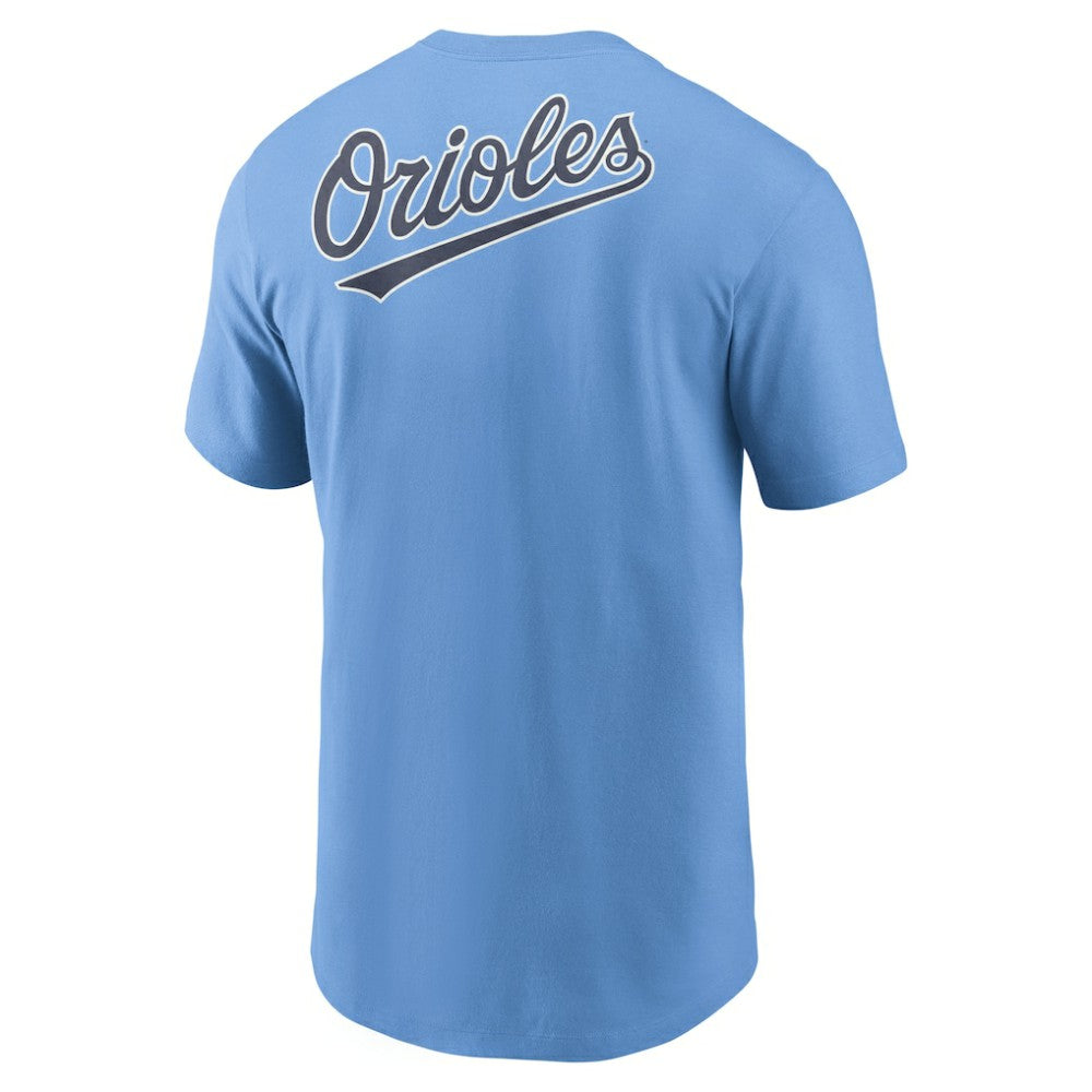 Baltimore Orioles Record Shattered T-Shirt Light Blue