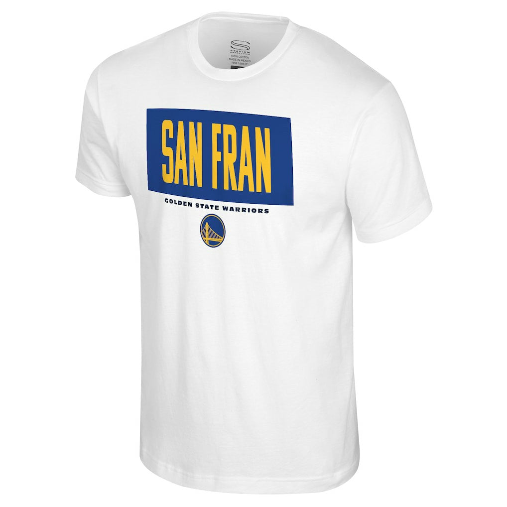 Golden State Warriors Stadium Essentials Crossbar T-Shirt sale - White for sale