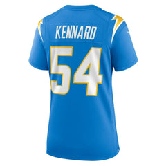 Kyle Kennard Los Angeles Chargers Women's Team Game Jersey - Powder Blue for sale