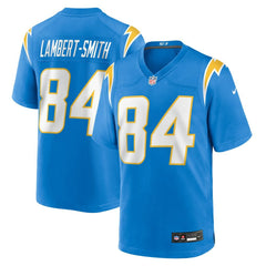 KeAndre Lambert-Smith Los Angeles Chargers Team Game Jersey - Powder Blue discount