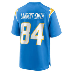 KeAndre Lambert-Smith Los Angeles Chargers Team Game Jersey - Powder Blue discount