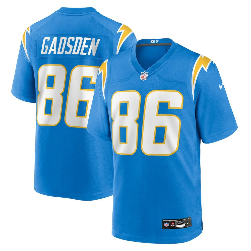 Oronde Gadsden Los Angeles Chargers Team Game Jersey - Powder Blue cheap