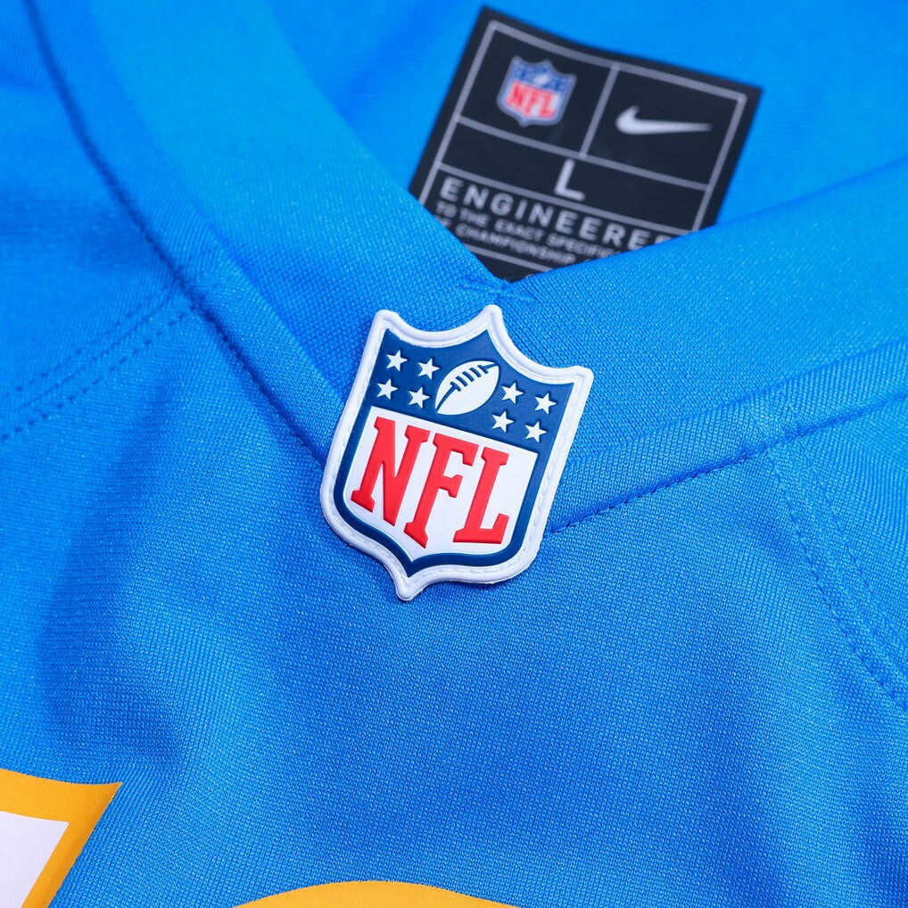 Oronde Gadsden Los Angeles Chargers Team Game Jersey - Powder Blue cheap