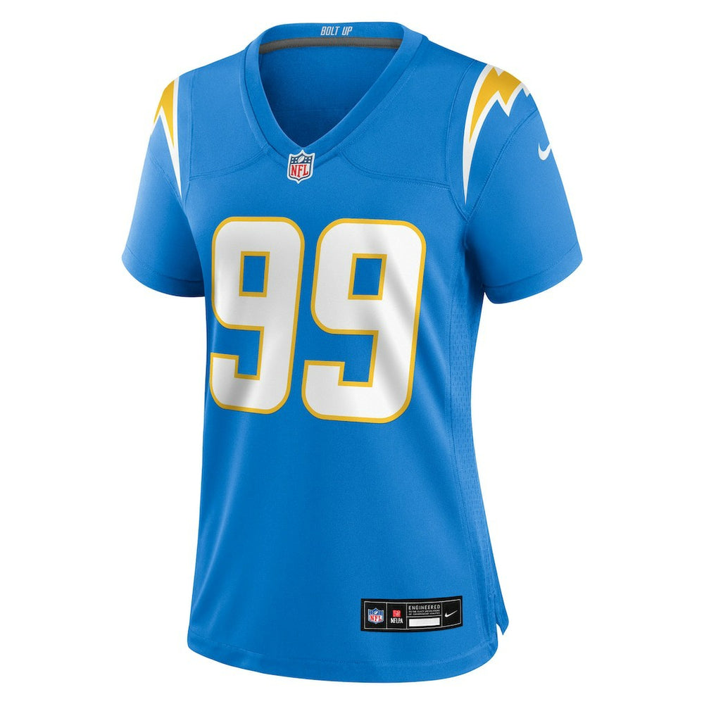 Jamaree Caldwell Los Angeles Chargers Women's Team Game Jersey - Powder Blue online