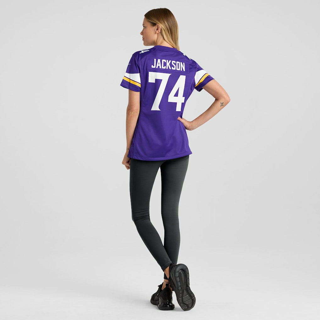 Donovan Jackson Minnesota Vikings Women's Team Game Jersey - Purple discount