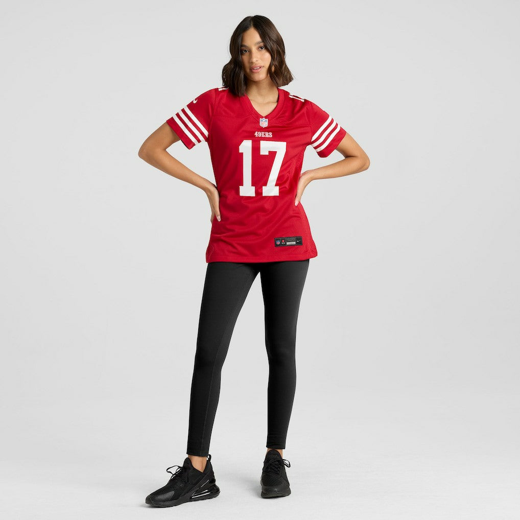 Jordan Watkins San Francisco 49ers Women's Team Game Jersey - Scarlet for sale