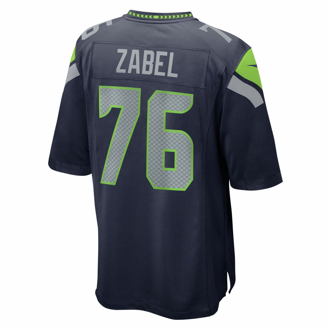Grey Zabel Seattle Seahawks Team Game Jersey - College Navy online