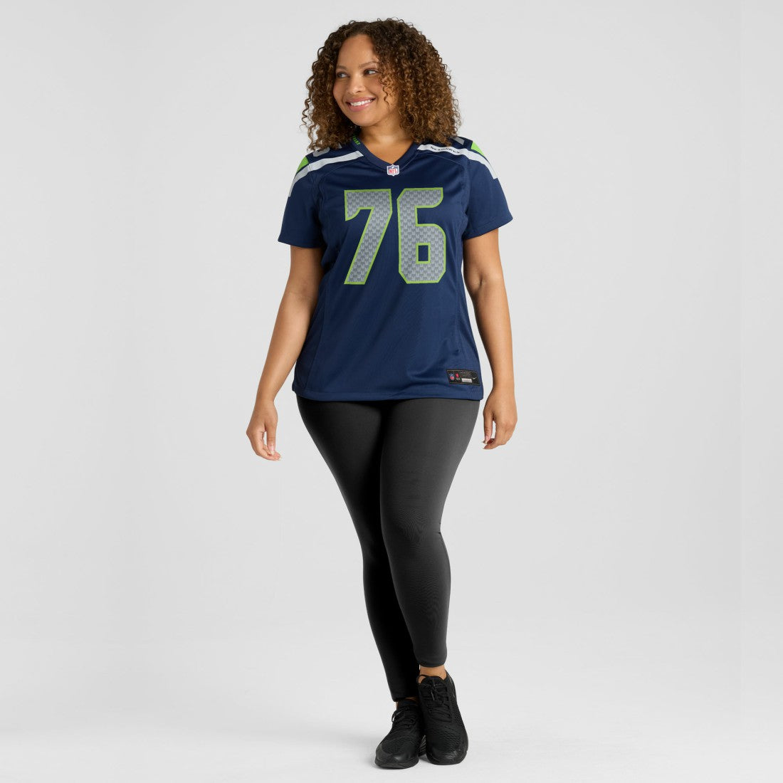 Grey Zabel Seattle Seahawks Women's Team Game Jersey - College Navy cheap
