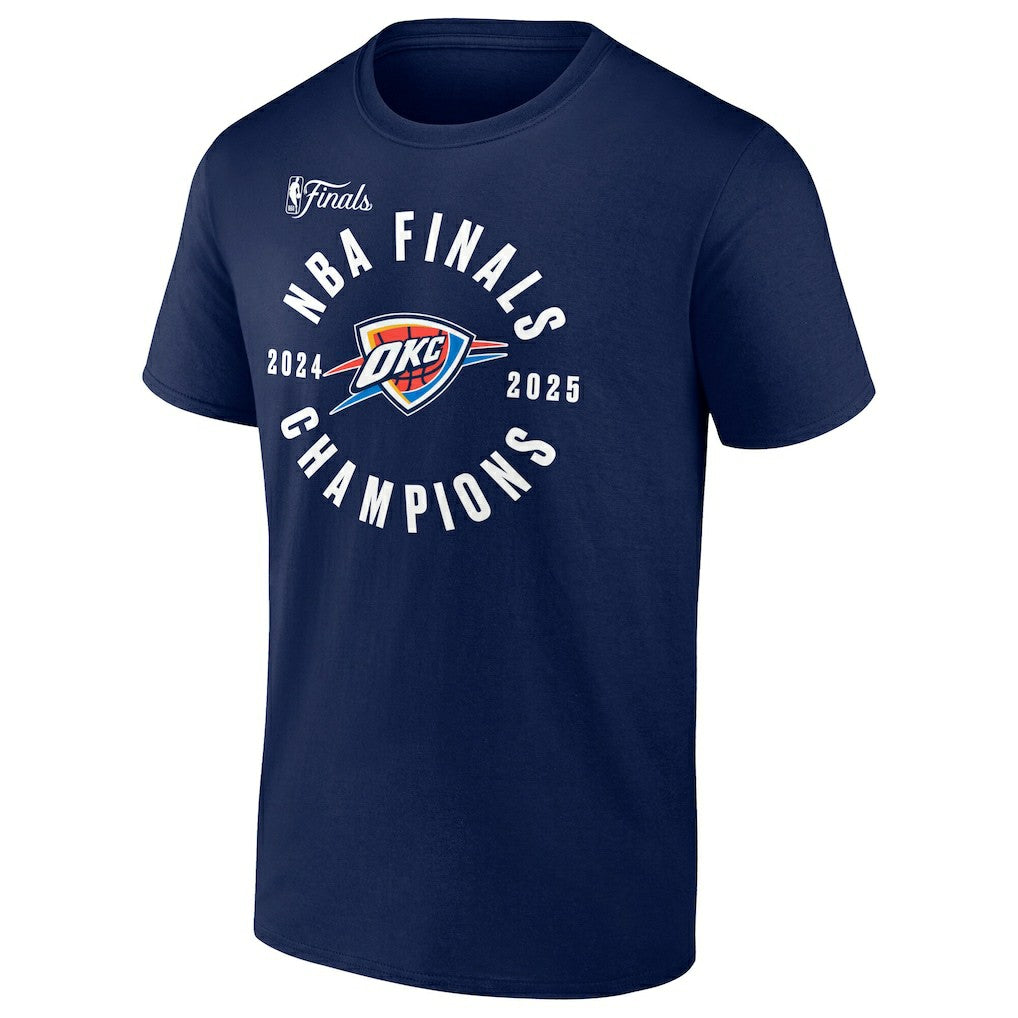 Oklahoma City Thunder 2025 NBA Finals Champions Offensive Rebound T-Shirt - Navy shop