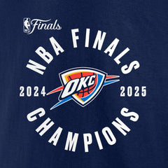 Oklahoma City Thunder 2025 NBA Finals Champions Offensive Rebound T-Shirt - Navy shop