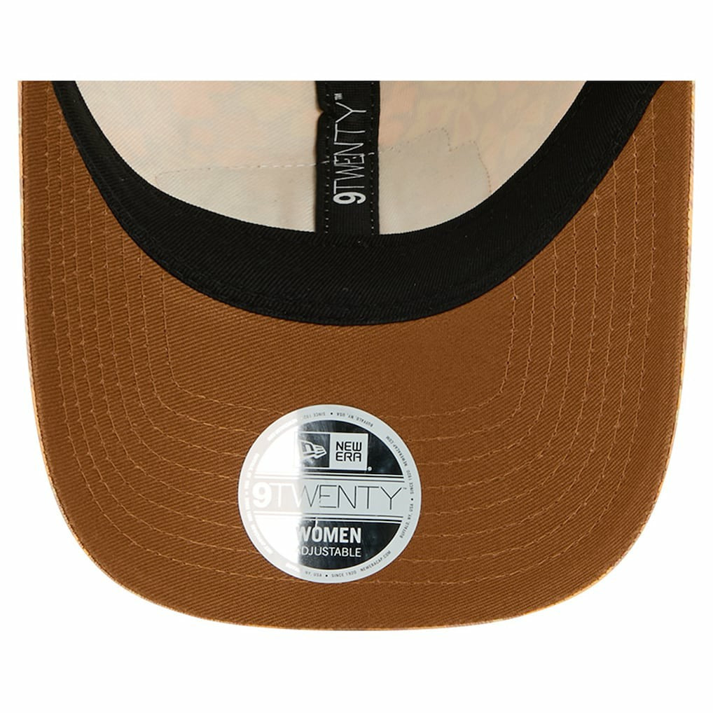 Kansas City Chiefs New Era Women's Floral 9TWENTY Adjustable Hat - Tan sale