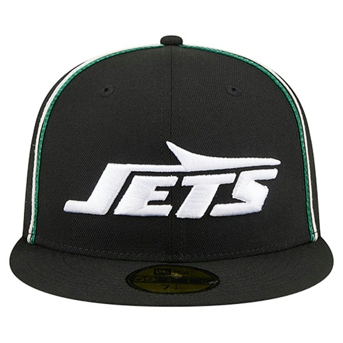 New York Jets New Era Soutache 59FIFTY Fitted Hat - Black outlet