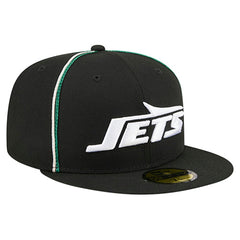 New York Jets New Era Soutache 59FIFTY Fitted Hat - Black outlet