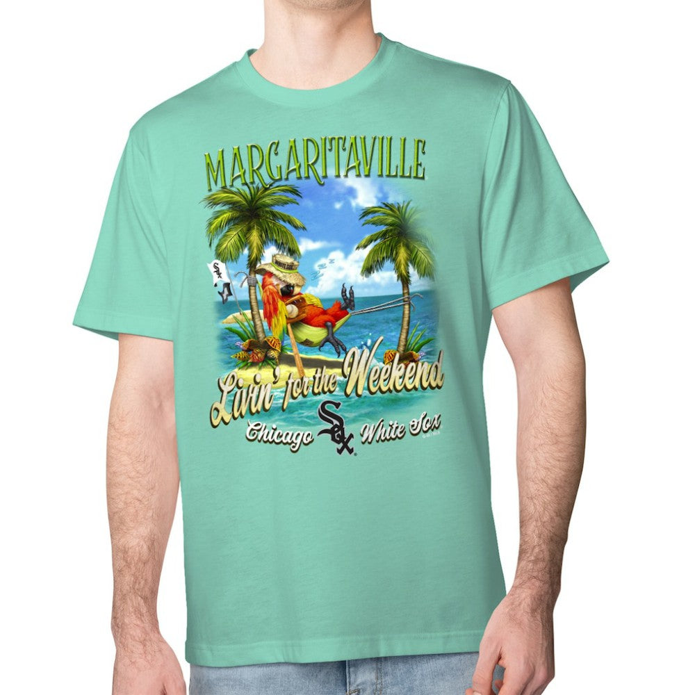 Chicago White Sox Margaritaville Livin' for the Weekend T-Shirt Mint