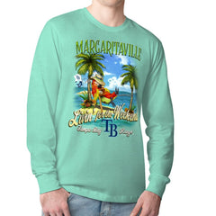 Tampa Bay Rays Margaritaville Livin' for the Weekend Long Sleeve T-Shirt Mint