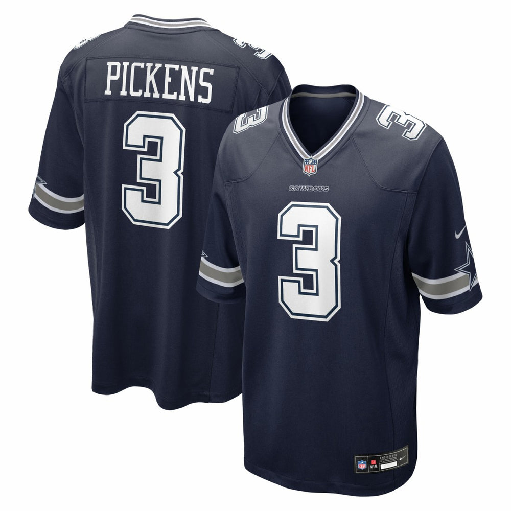 George Pickens Dallas Cowboys Game Jersey - Navy on sale