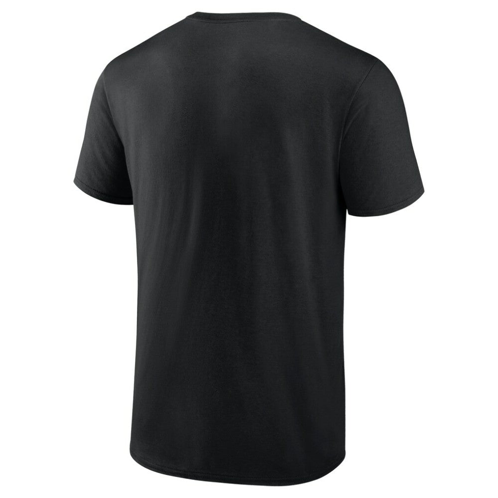 Edmonton Oilers Colorblock Puck T-Shirt - Black T-shirts