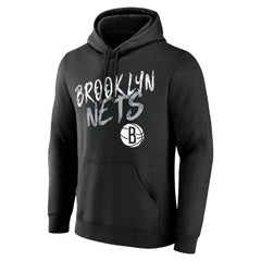 Brooklyn Nets Hustle Custom Pullover Hoodie - Black outlet