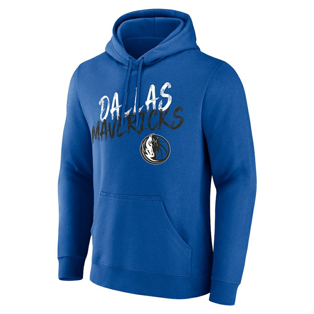 Dallas Mavericks Hustle Custom Pullover Hoodie sale - Blue discount