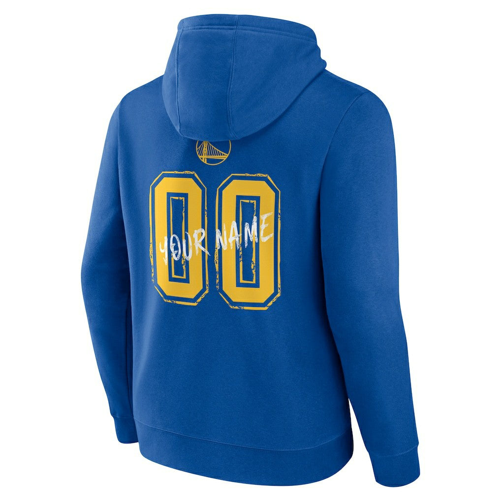 Golden State Warriors Hustle Custom Pullover Hoodie sale - Royal for sale