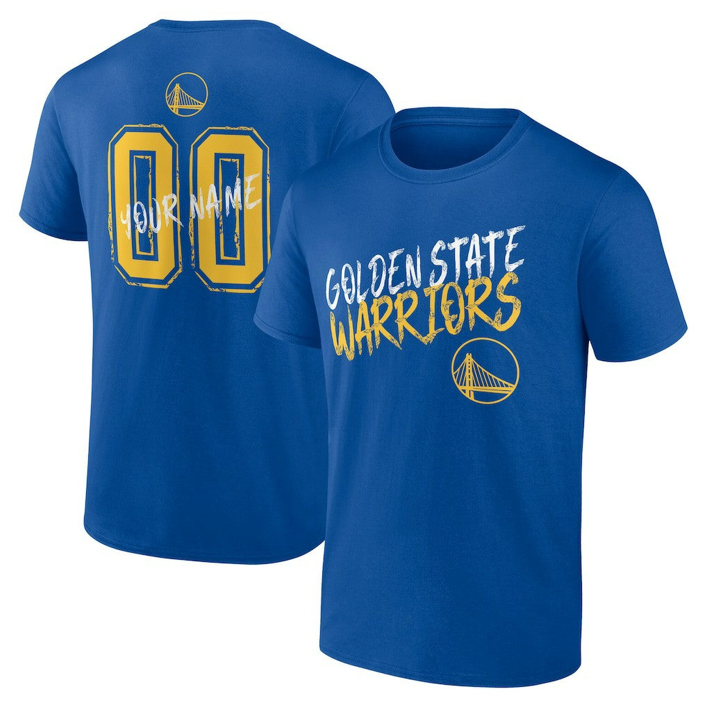 Golden State Warriors Hustle Custom T-Shirt sale - Royal shop