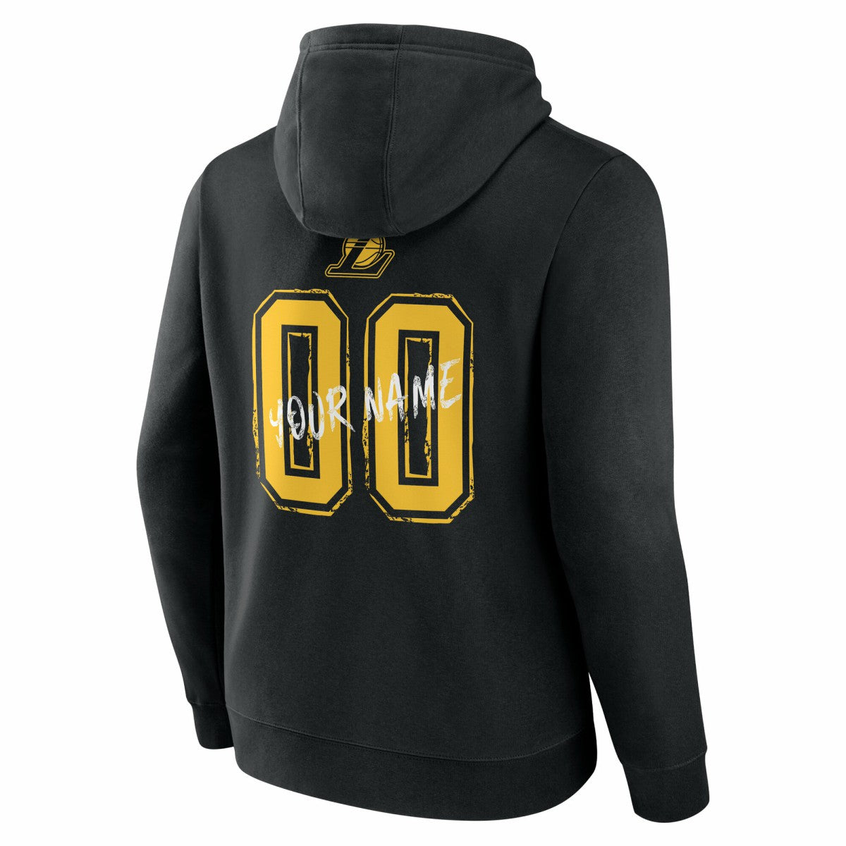 Los Angeles Lakers Hustle Custom Pullover Hoodie - Black for sale