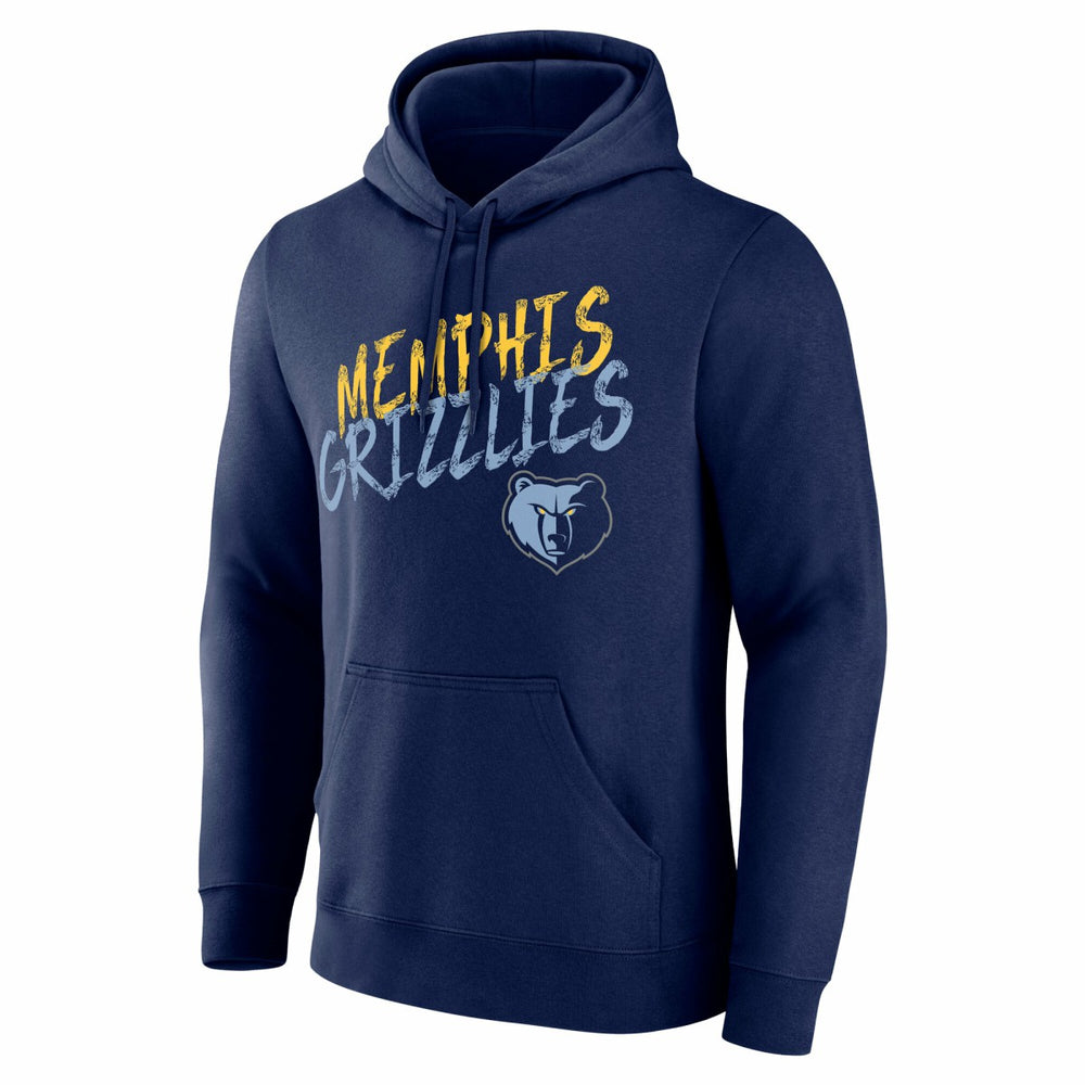 Memphis Grizzlies Hustle Custom Pullover Hoodie - Navy on sale
