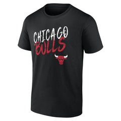 Chicago Bulls Hustle Custom T-Shirt sale - Black on sale