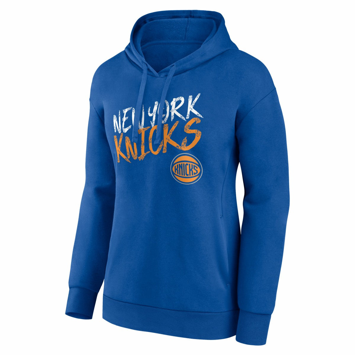 New York Knicks Women's Hustle Custom Pullover Hoodie - Blue for sale