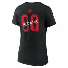 Portland Trail Blazers Women's Hustle Custom V-Neck T-Shirt - Black shop