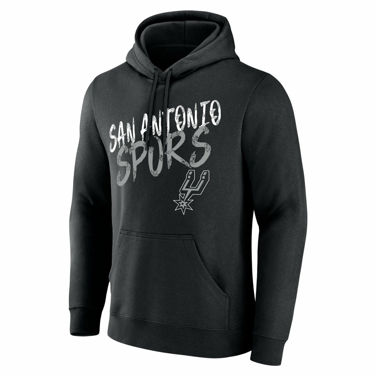San Antonio Spurs Hustle Custom Pullover Hoodie - Black on sale