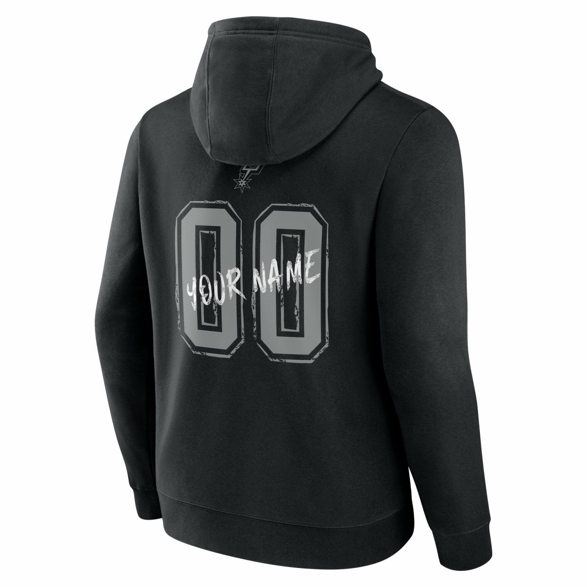 San Antonio Spurs Hustle Custom Pullover Hoodie - Black on sale
