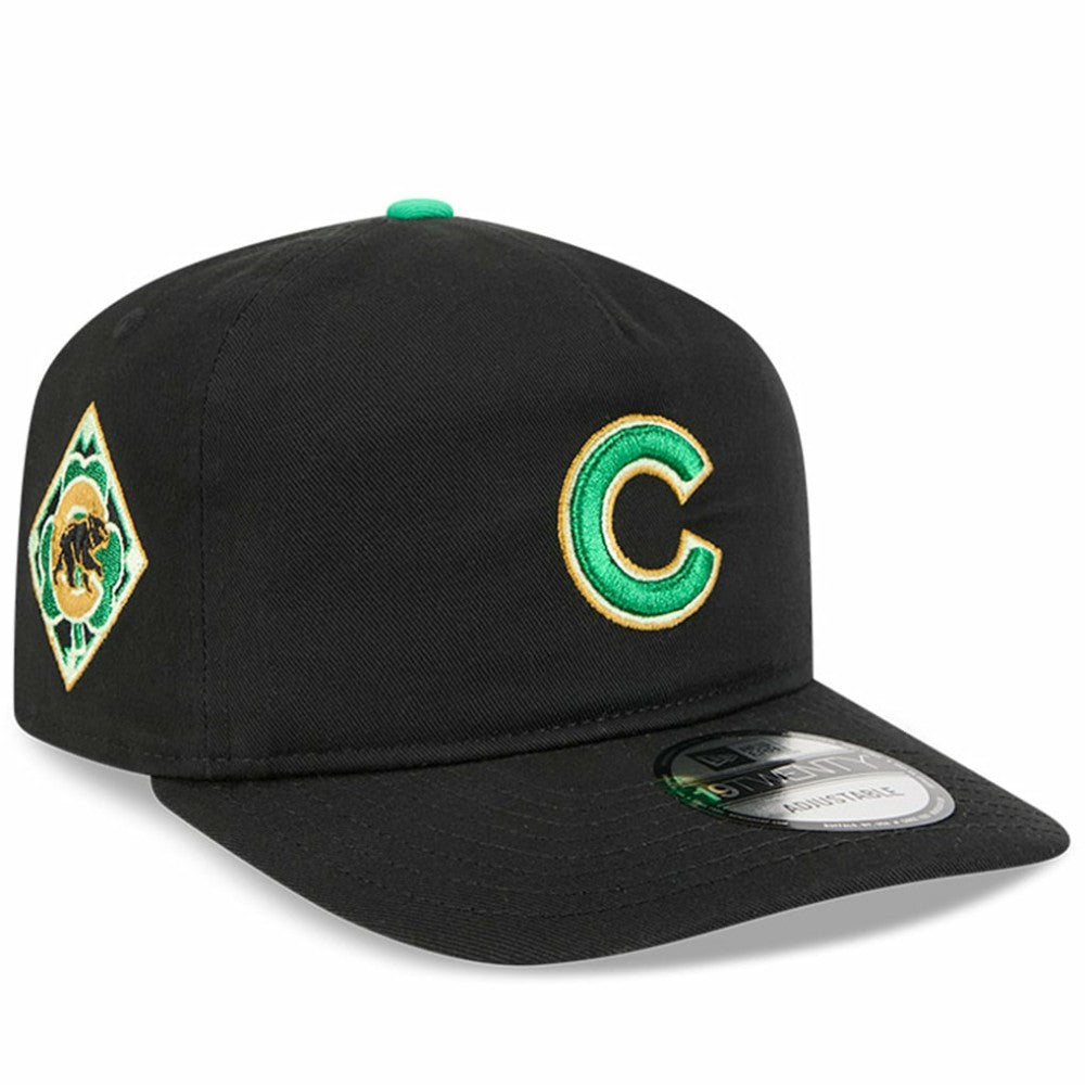 Chicago Cubs 2026 St. Patrick's Day 19TWENTY Adjustable Hat Black