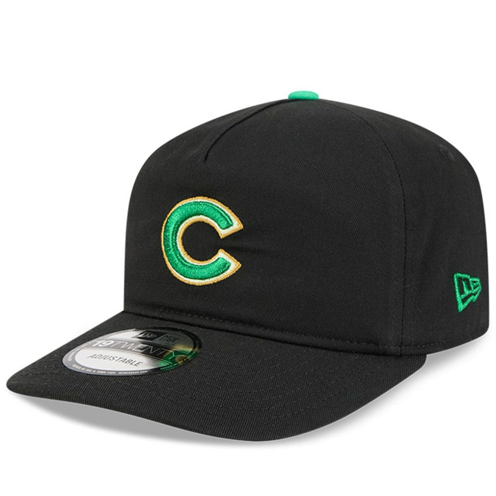 Chicago Cubs 2026 St. Patrick's Day 19TWENTY Adjustable Hat Black