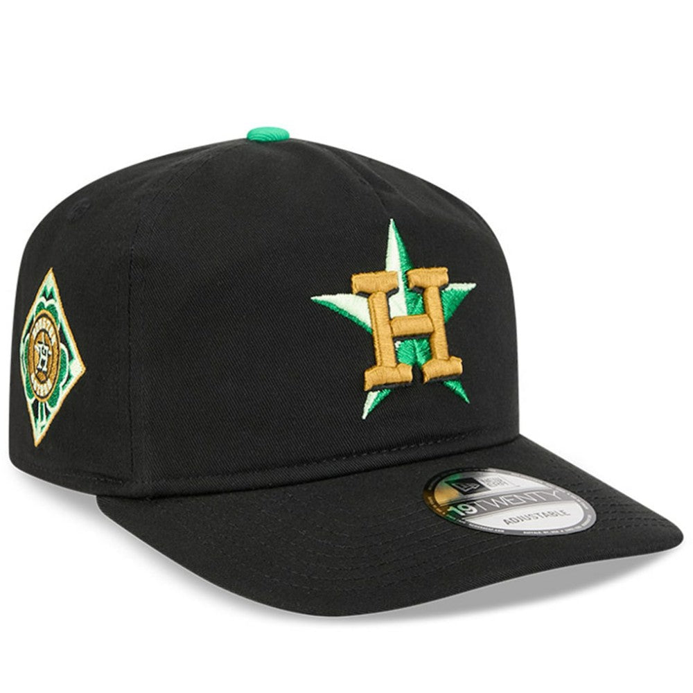 Houston Astros 2026 St. Patrick's Day 19TWENTY Adjustable Hat Black