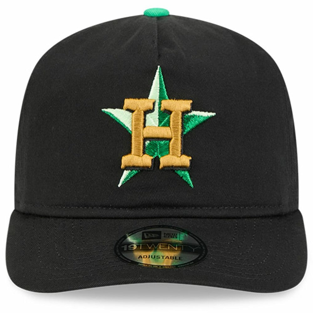 Houston Astros 2026 St. Patrick's Day 19TWENTY Adjustable Hat Black