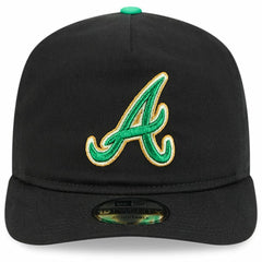 Atlanta Braves 2026 St. Patrick's Day 19TWENTY Adjustable Hat Black