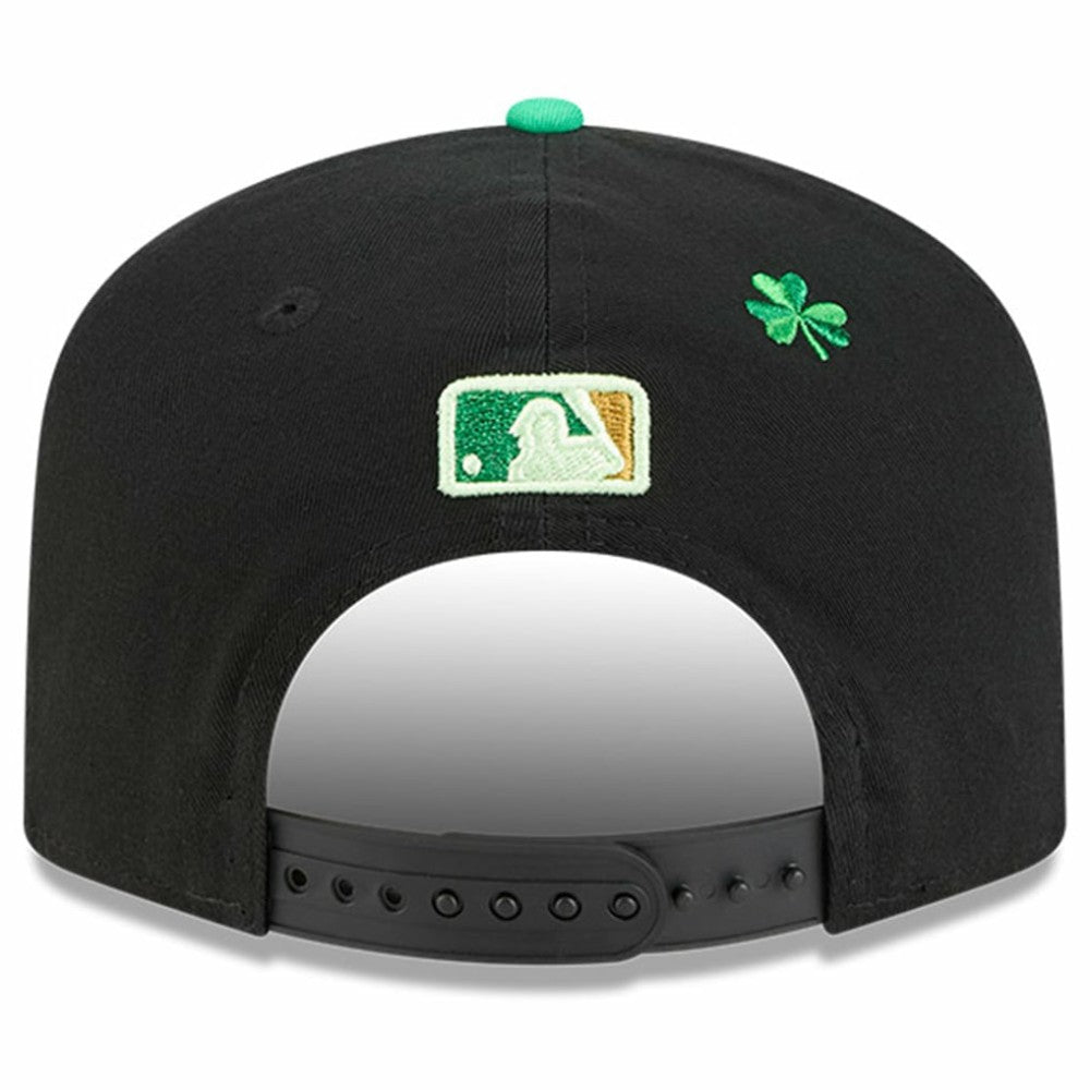 Atlanta Braves 2026 St. Patrick's Day 19TWENTY Adjustable Hat Black
