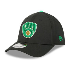 Milwaukee Brewers 2026 St. Patrick's Day 39THIRTY Flex Hat Black
