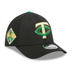 Minnesota Twins 2026 St. Patrick's Day 39THIRTY Flex Hat Black