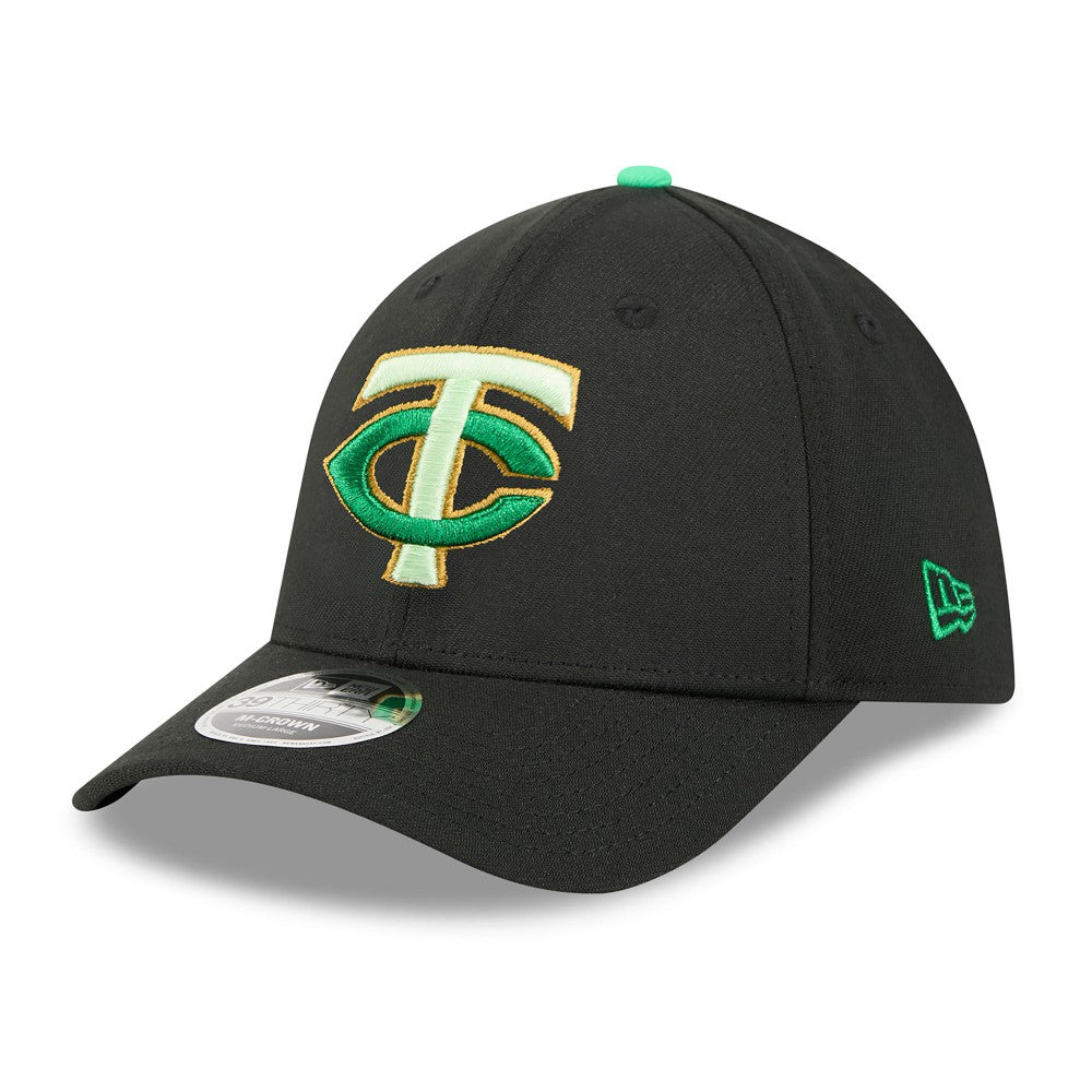 Minnesota Twins 2026 St. Patrick's Day 39THIRTY Flex Hat Black