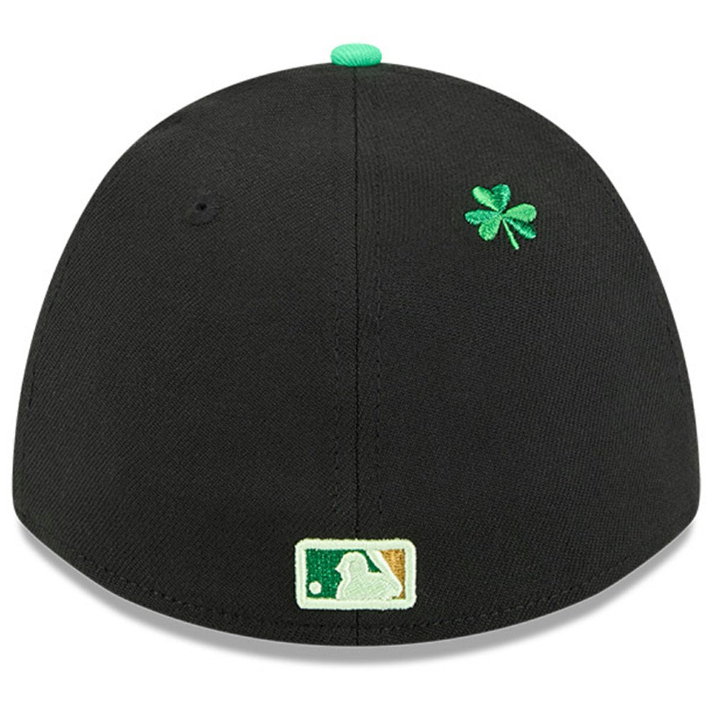 New York Mets 2026 St. Patrick's Day 39THIRTY Flex Hat Black