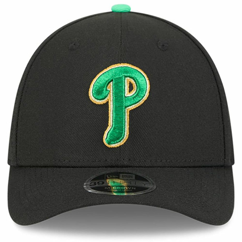Philadelphia Phillies 2026 St. Patrick's Day 39THIRTY Flex Hat Black