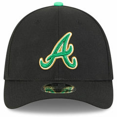 Atlanta Braves 2026 St. Patrick's Day 39THIRTY Flex Hat Black