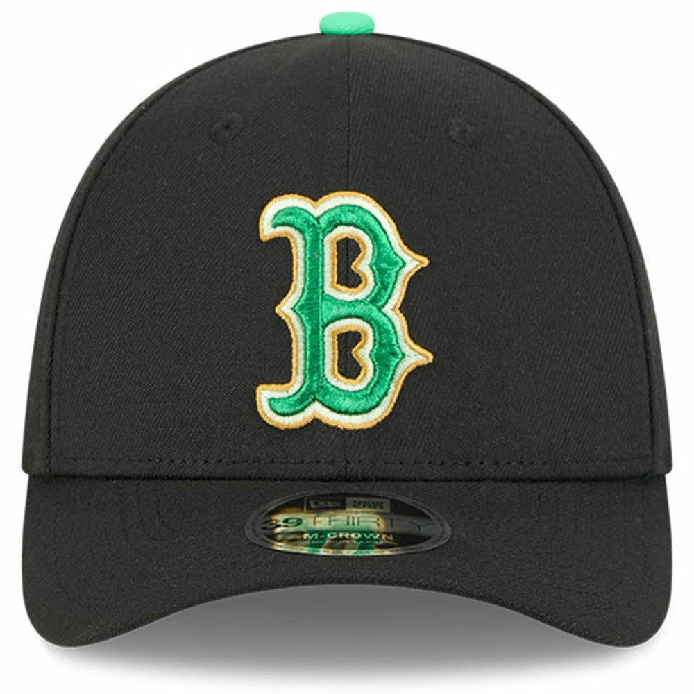 Boston Red Sox 2026 St. Patrick's Day 39THIRTY Flex Hat Black