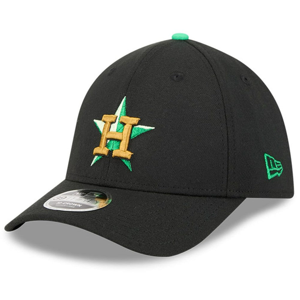 Houston Astros 2026 St. Patrick's Day 39THIRTY Flex Hat Black