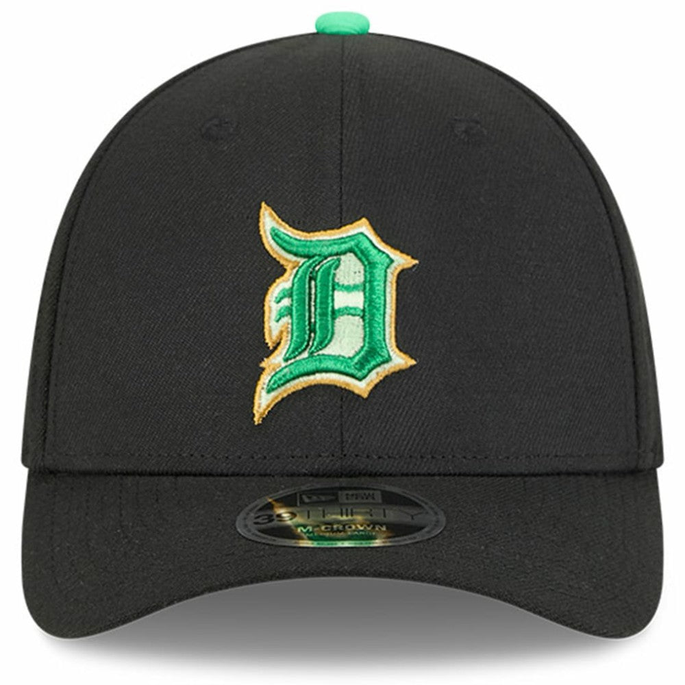 Detroit Tigers 2026 St. Patrick's Day 39THIRTY Flex Hat Black
