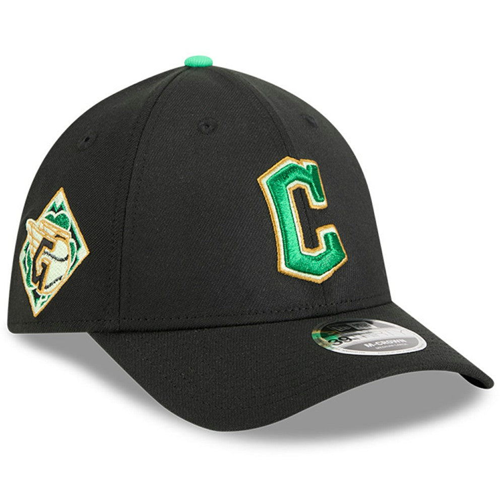 Cleveland Guardians 2026 St. Patrick's Day 39THIRTY Flex Hat Black