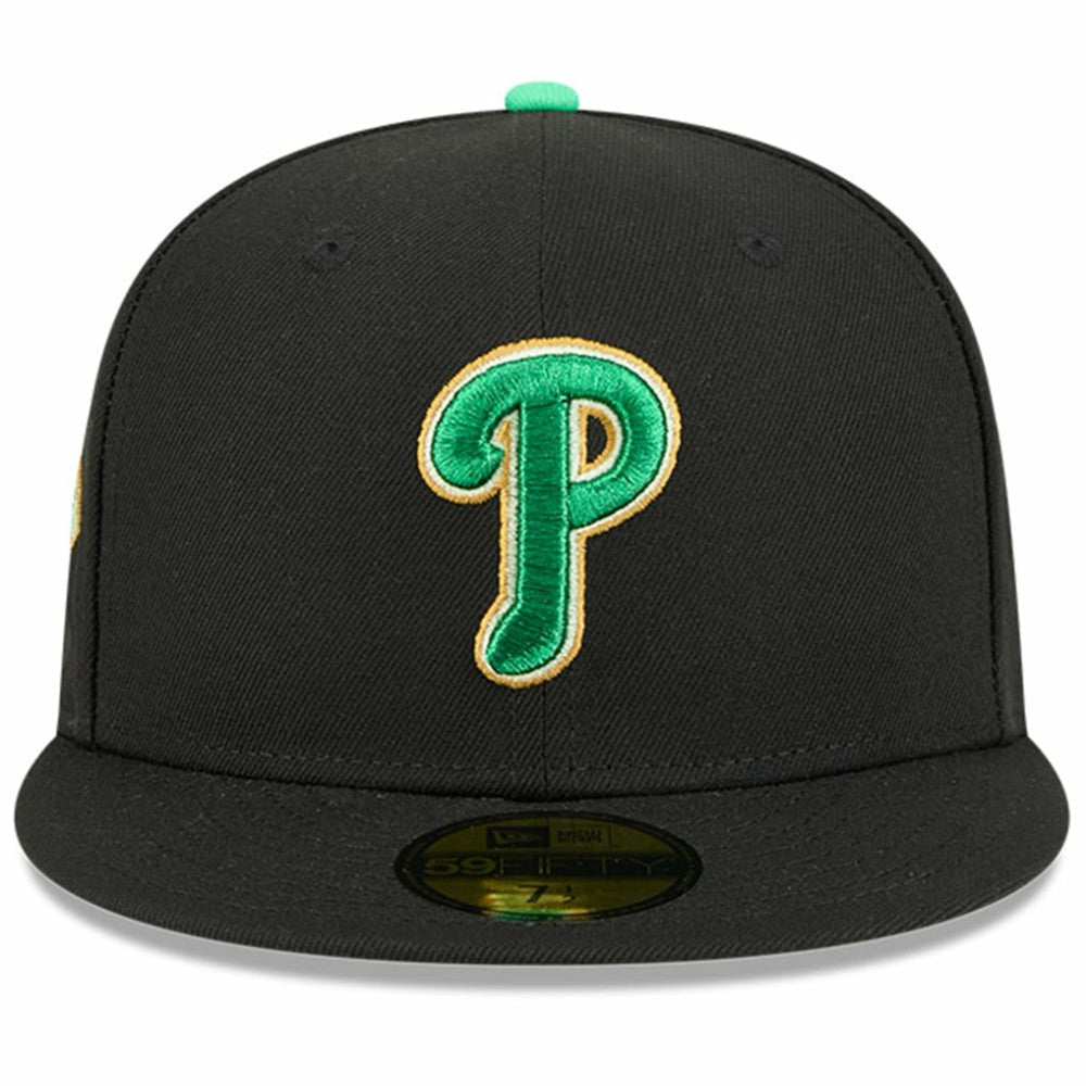 Philadelphia Phillies 2026 St. Patrick's Day 59FIFTY Fitted Hat Black