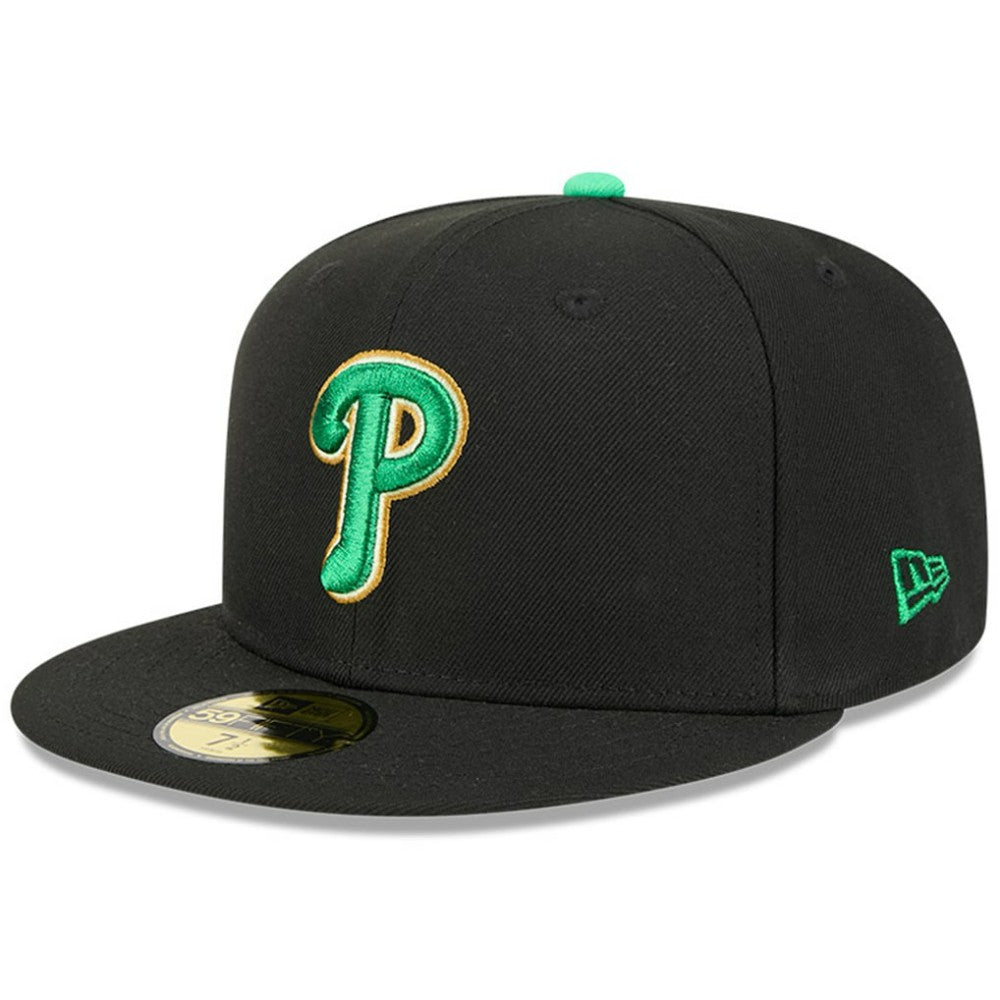 Philadelphia Phillies 2026 St. Patrick's Day 59FIFTY Fitted Hat Black